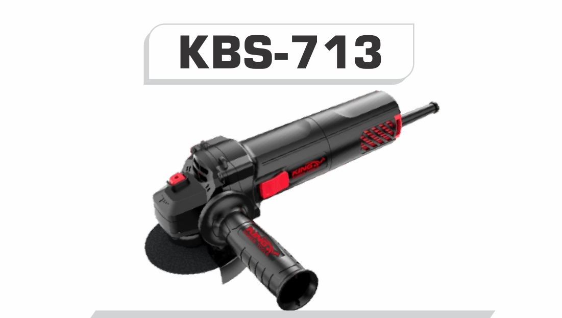 King Black Series Angle Grinder KBS-713 — Jay Ess Enterprises Ludhiana