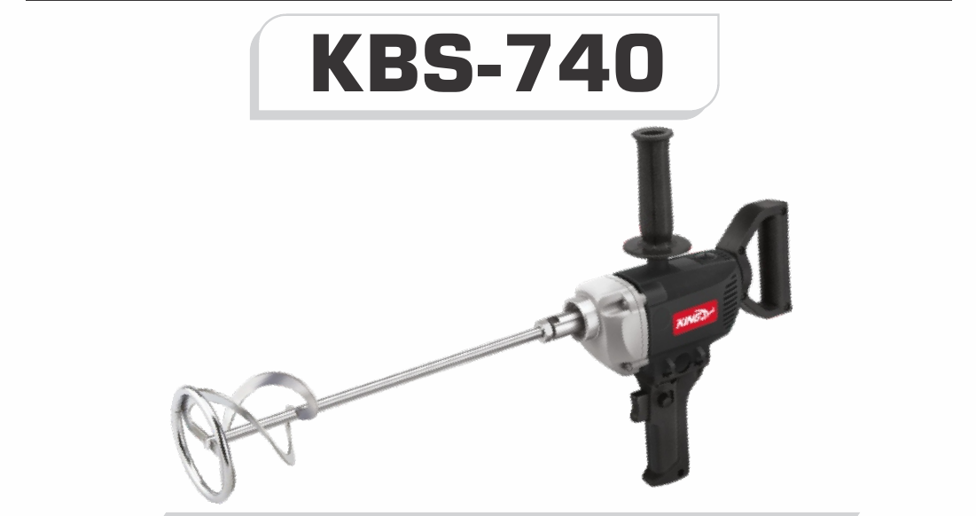 King Black Series Electric Mixer KBS-740 — Jay Ess Enterprises Ludhiana