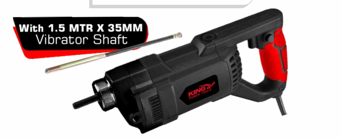 King Black Series Concrete Vibrator KBS-741 — Jay Ess Enterprises Ludhiana