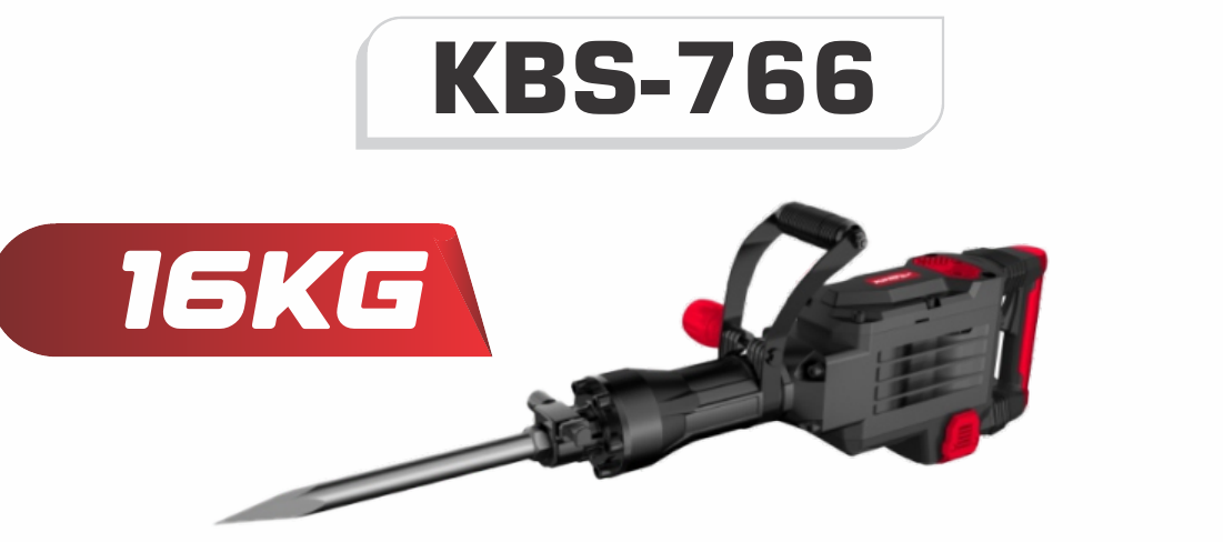 King Black Series Demolition Hammer (16KG) KBS-766 — Jay Ess Enterprises Ludhiana