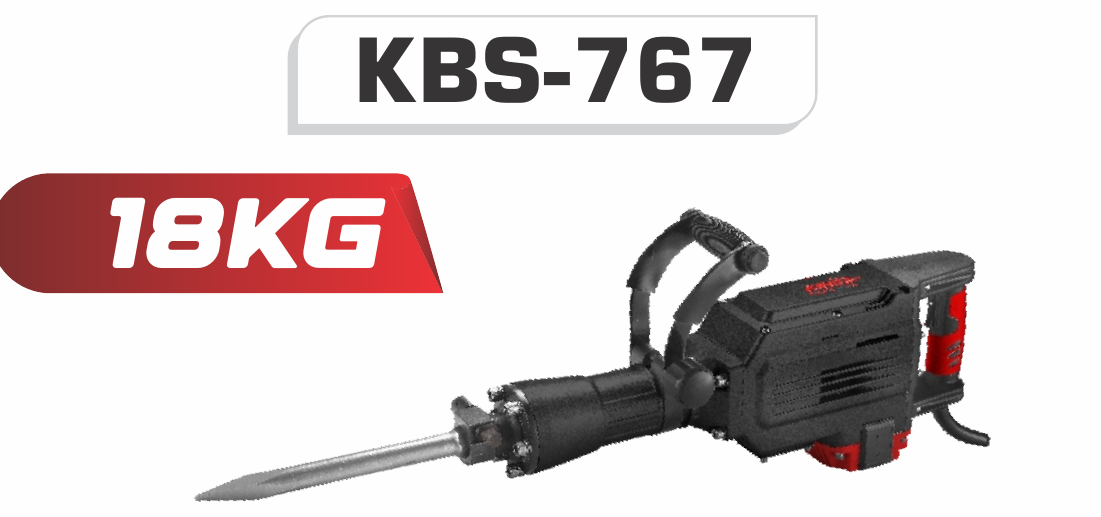 King Black Series Demolition Hammer (18KG) KBS-767 — Jay Ess Enterprises Ludhiana