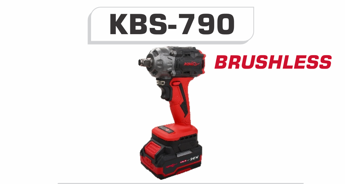 King Black Series Cordless Impact Wrench (Brushless) KBS-790 — Power Tool Dealer Ludhiana